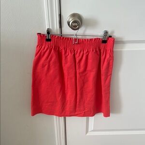 J. Crew Pink Mini Skirt